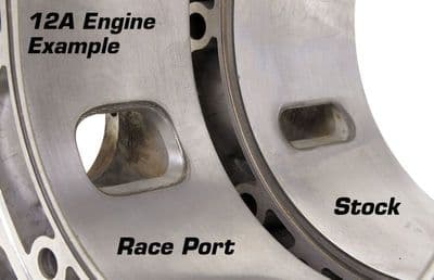 Racing Beat Porting Template Streetable or Race Exhaust 12A  or 13B