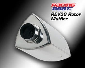 Racing Beat REV 25 Rotor  Silencer as used on the Mazda Furai