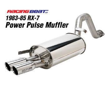 Racing Beat RX7 (83-85) Power Pulse Main Silencer