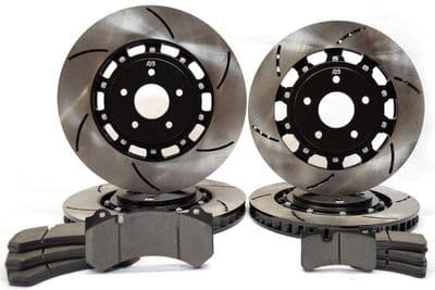 Racingbrake Two-Piece Disc front & rear Kit forMercedes E63 AMG 2003-09 & CLS63 AMG 2007-11