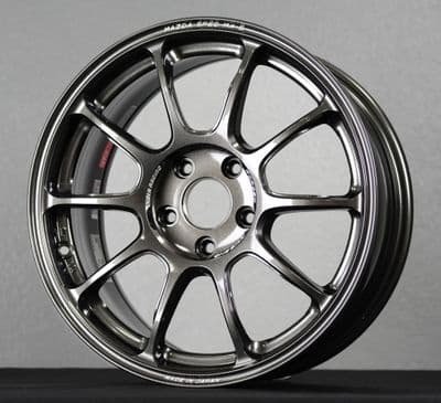 RAYS FORGED  RACE Spec MX5NC 17x8 5x114 +48 - Gunmetal wheels