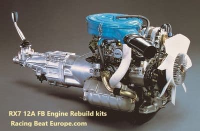 RX7 12A FB  Full Rotary Engine Rebuild Kit using Genuine Mazda Parts 1978-1985