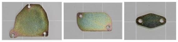 RX7 FC Engine Blanking plate kit for aftermarket Exhaust installation