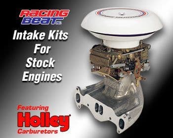 RX7  Holley Intake Kit 1976 -92 12A and 13B  Stock Port Engines