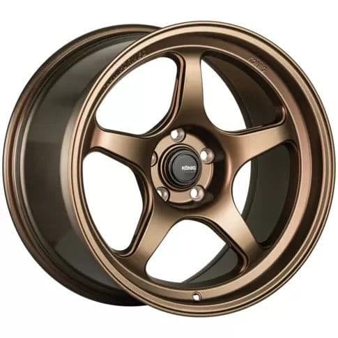 RX8 Konig Hyperspec 19x8.5 5x114 +42 - Matte Bronze