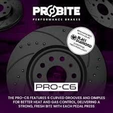 RX8 & R3  DRILLED & GROOVED Brake  Discs Made by Probite  2003-2012