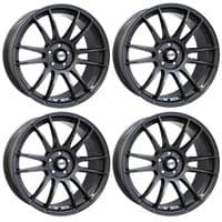 RX8 & RX7FD  18 X8  Wheels Suzuka, Gunmetal Finnish Direct  Set of Four Replacement  Wheels