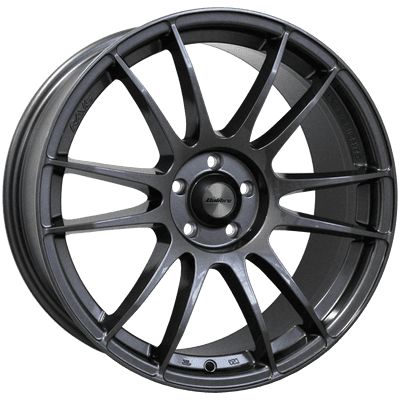 RX8 & RX7FD  18 X8  Wheels Suzuka, Gunmetal Finnish Direct  Set of Four Replacement  Wheels