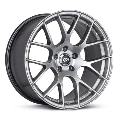 RX8 & RX7FD Enkei Raijin 18x9.5 Hyper Silver, 5x114.3, +35 offset  Set or Four