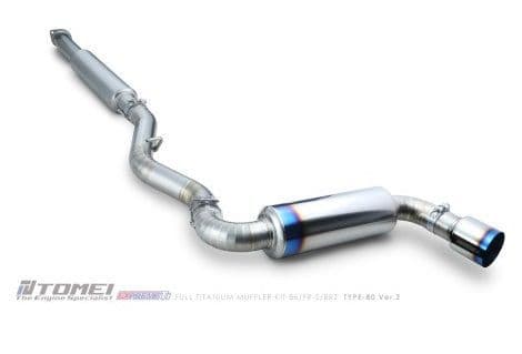 Toyota GT86  FULL TITANIUM Cat Back  Exhaust Tomie EXPREME Ti TYPE-80 Ver.2