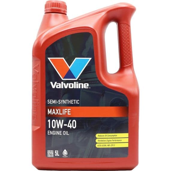 Valvoline MaxLife 10w-40 Engine Oil Semi Synthetic suitable for all Rotary models