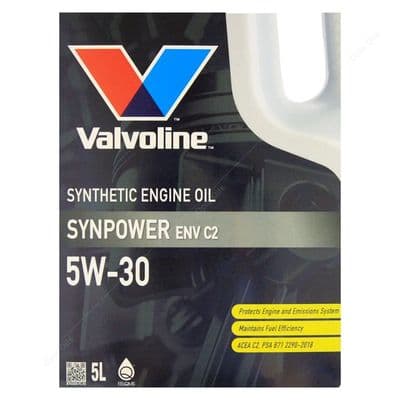 Valvoline SynPower env c2  5w30 5W-30 Full Synthetic Engine Oil Mazda MX5 ND