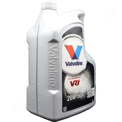 Valvoline VR1 Racing 20w-50 Engine Oil  As used in Our  Race Car