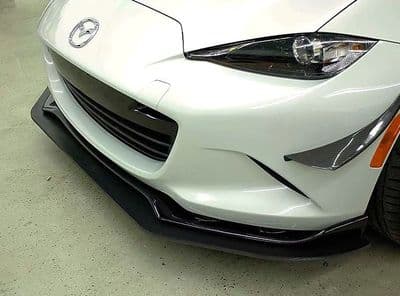 Verus Motorsports MX5 ND Front Splitter 2016-2022  fitted with Club  Model spoiler