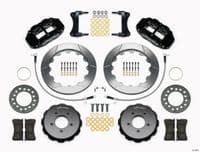 Wilwood Forged Narrow Superlite 6R FRONT RX8 Big Brake Kit, SRP Drilled and Slotted 14