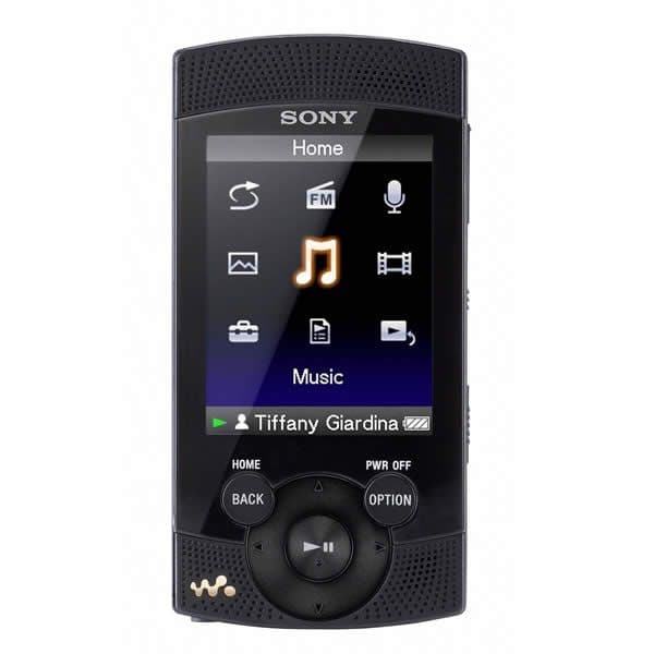 Example Product Sony NWZS544B S Series 8GB Walkman