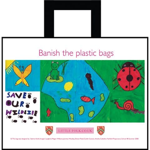 Fairfield Preparatory School Reusable Shopping Bag Class 4B Girls