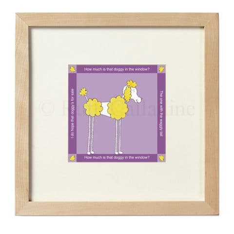 How Much Is That Doggy? Nursery Rhyme Picture