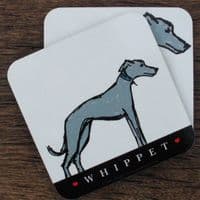 I LOVE ... WHIPPETS - Set of 4 Coasters
