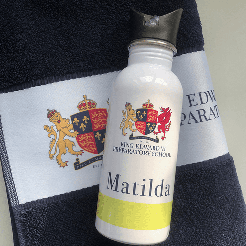 King Edward VI Preparatory School Stainless Steel Water Bottle