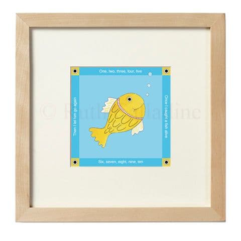 One Two Three Four Five Nursery Rhyme Picture