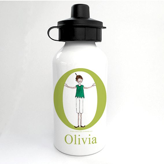 Personalised Alphabet Water Bottle - Pop the Little Pixie