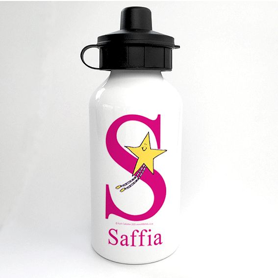 Personalised Alphabet Water Bottle - Twinkle the Little Star