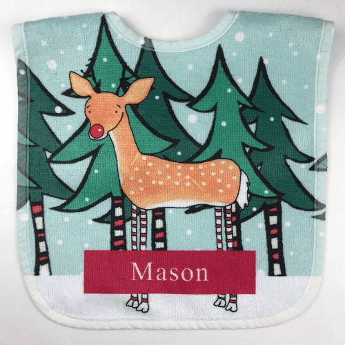 Personalised Bib - Whisper the Little Deer