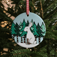 Personalised Ceramic Christmas 2025 Tree Decoration