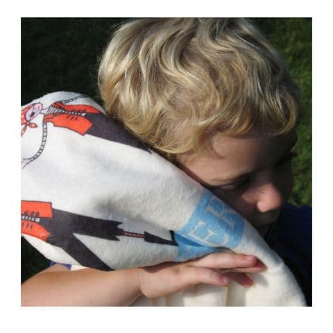 Personalised Cuddly Fleece Baby Blankets - Plank the Little Pirate