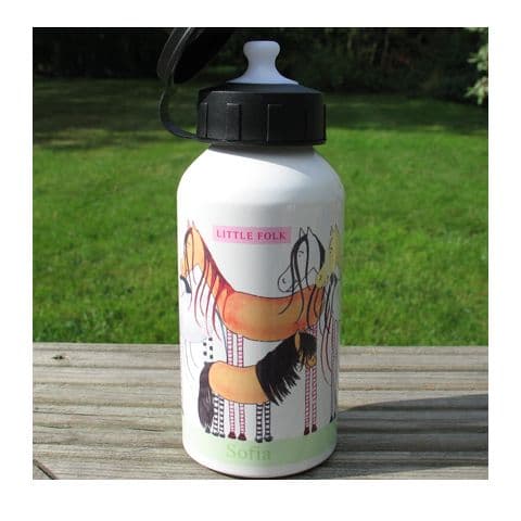Personalised Drinks Bottles - Pony Friends