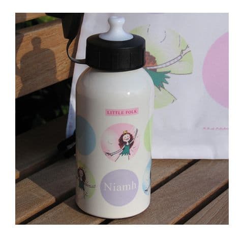 Personalised Fairy Drinks Bottles - Dots Range