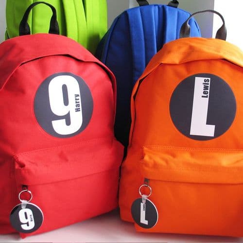Personalised LF Juniors Backpack - Big Dot Range