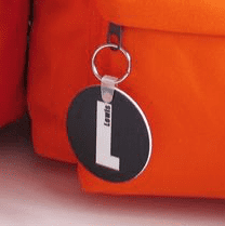 Personalised LF Juniors Keyring - made with any name and initial