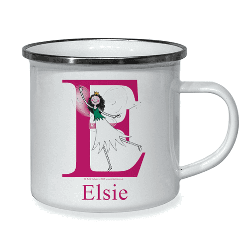 Personalised Little Folk Enamel Cup - Fizzy the Little Fairy