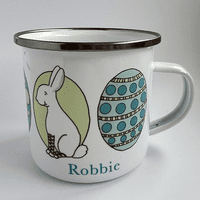 Personalised Enamel Cup | Snap the Little Alligator | Little Folk