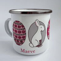 Personalised Enamel Cup | Snap the Little Alligator | Little Folk