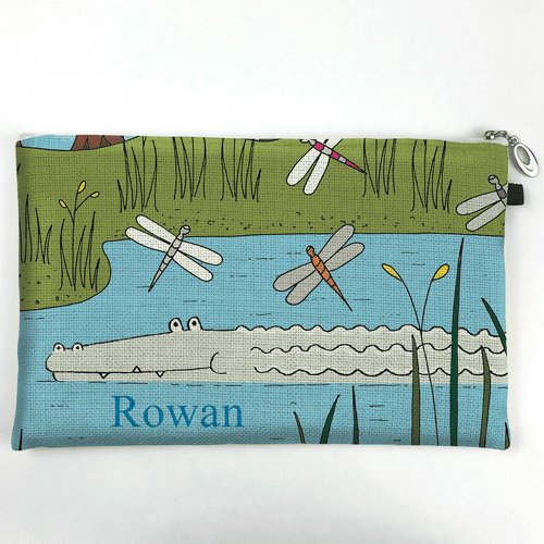 Personalised Pencil Case - Snap the Little Alligator