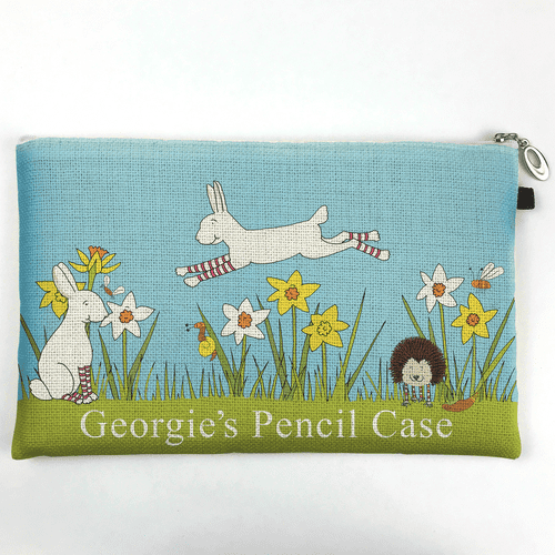 Personalised Pencil Case - Springtime