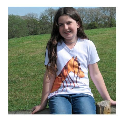 Personalised Pony Head T Shirt