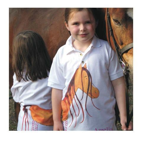 Personalised Pony Head & Tail T Shirt