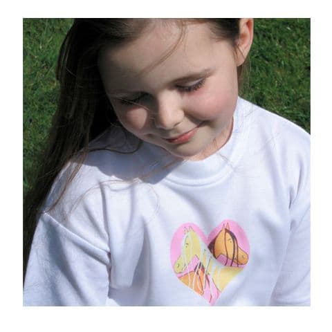 Personalised Pony Love Heart T Shirt