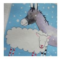 Personalised Baby Blankets | Personalised Baby Gifts | Christening Gifts | Snowy Day | Little Folk