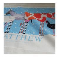Personalised Baby Blankets | Personalised Baby Gifts | Christening Gifts | Snowy Day | Little Folk
