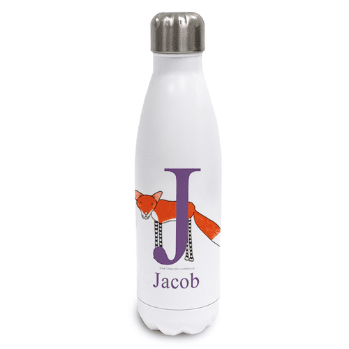 Personalised Stainless Steel Thermos Bottle - Dash the Little Fox