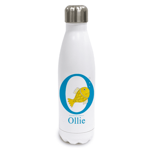 Personalised Stainless Steel Thermos Bottle - Fins the Little Fish
