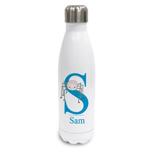 Personalised Stainless Steel Thermos Bottle - Incey the Little Spider