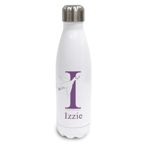 Personalised Stainless Steel Thermos Bottle - Peace the Little Dove