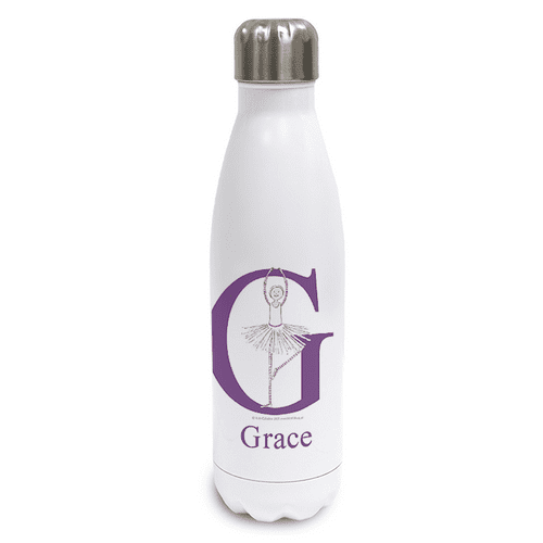 Personalised Stainless Steel Thermos Bottle - Twirl the little Ballerina
