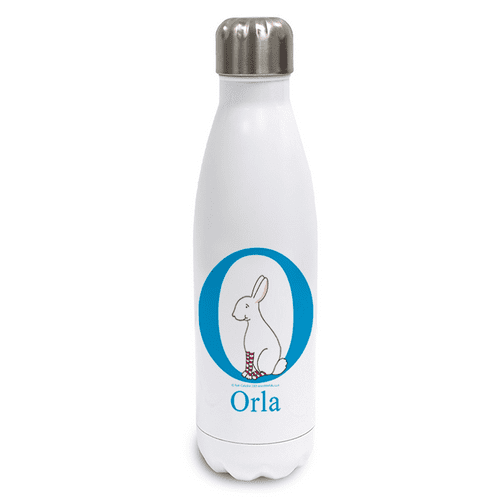 Personalised Stainless Steel Thermos Bottle - Twitch the Little Rabbit